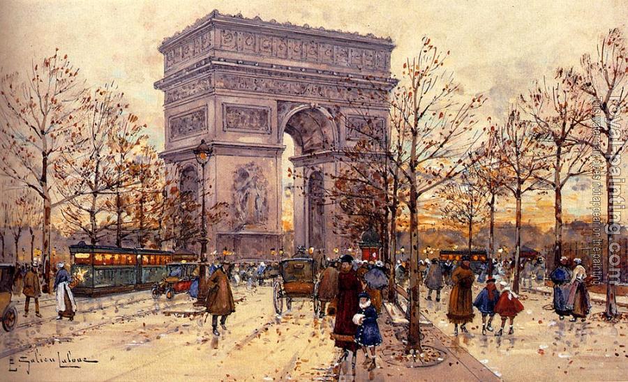 Eugene Galien-Laloue : Arc De Triomphe
